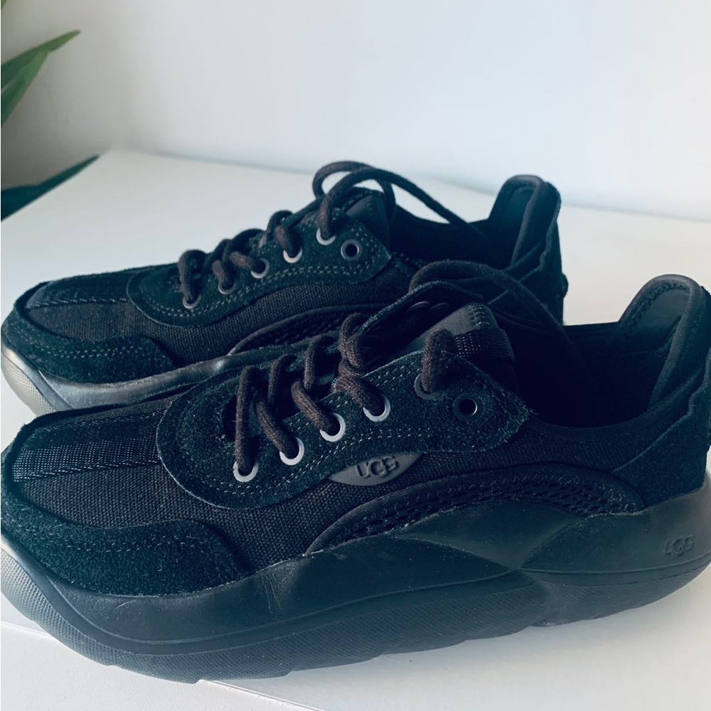 UGG black running shoes